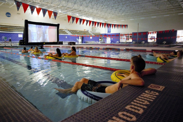 Students enjoy late-night programming through Campus Rec.